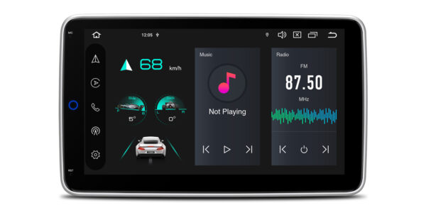 シングルDIN｜Android 14｜オクタコア｜4GB RAM & 64GB ROM｜グローバル4G LTEソリューション｜DX121LGS