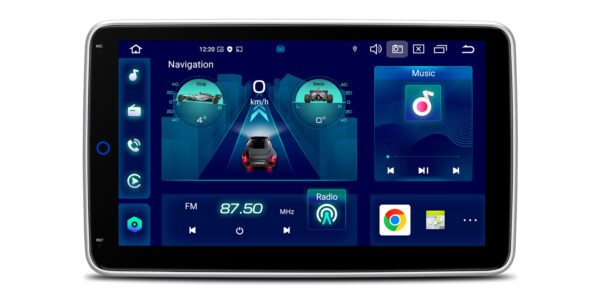 シングルDIN｜Android 14｜オクタコア｜4GB RAM & 64GB ROM｜グローバル4G LTEソリューション｜DX121LGS