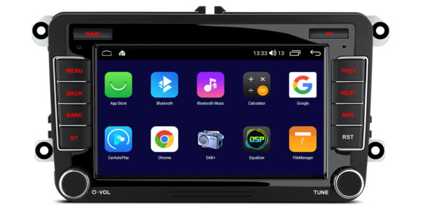 フォルクスワーゲン/シート/シュコダ｜アンドロイドOS｜オクタコア｜4GB RAM & 64GB ROM｜IPSスクリーン｜ID70MTVL