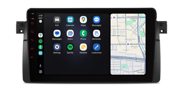 BMW/Rover/MG｜Android OS｜オクタコア｜4GB RAM & 64GB ROM｜IPSスクリーン｜IDP9046B