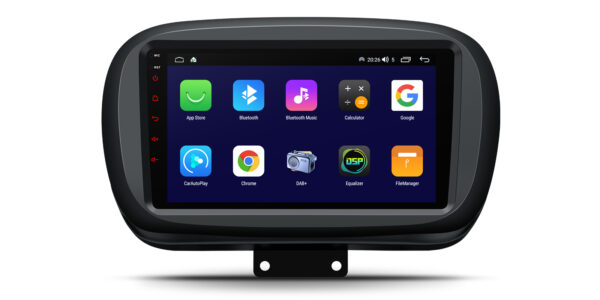 フィアット｜500X｜Android OS｜オクタコア｜4GB RAM & 64GB ROM｜IPSスクリーン｜IDP9050XF