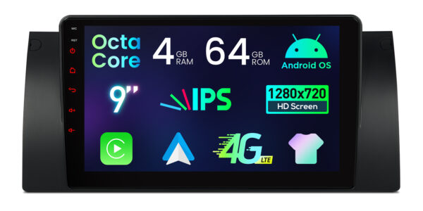 BMW X5 E53｜Android OS｜オクタコア｜4GB RAM & 64GB ROM｜IPSスクリーン｜IDP9053B