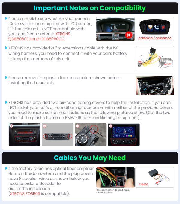 BMW｜各種｜Android OS｜オクタコア｜4GB RAM & 64GB ROM｜IPSスクリーン｜IDP9090B