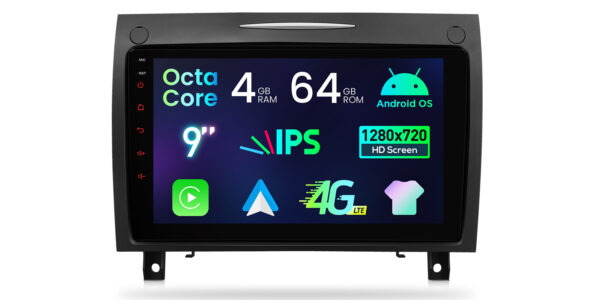 メルセデス・ベンツ｜Android OS｜オクタコア｜4GB RAM & 64GB ROM｜IPSスクリーン｜IDP90M350
