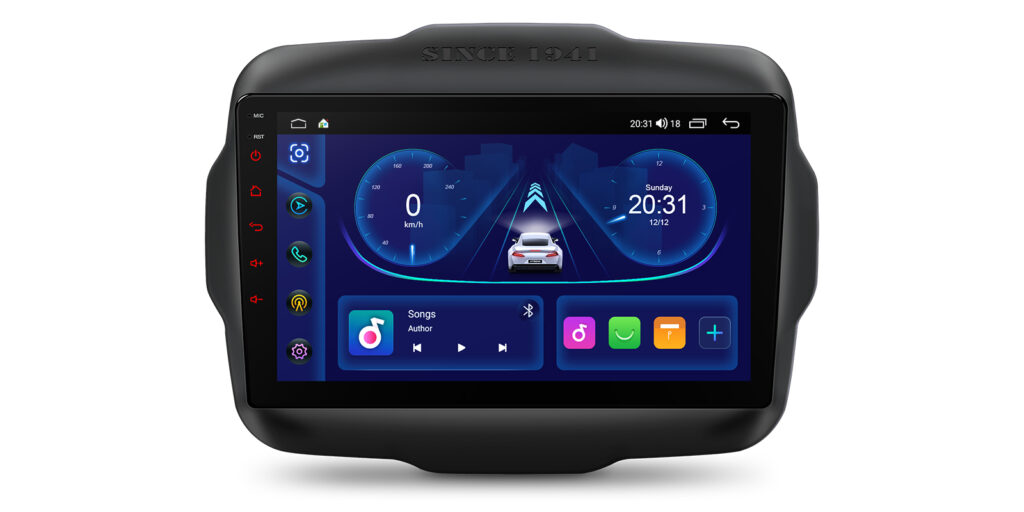 ジープ｜レネゲード｜Android OS｜オクタコア｜4GB RAM & 64GB ROM｜IPSスクリーン｜IDP90RGJA