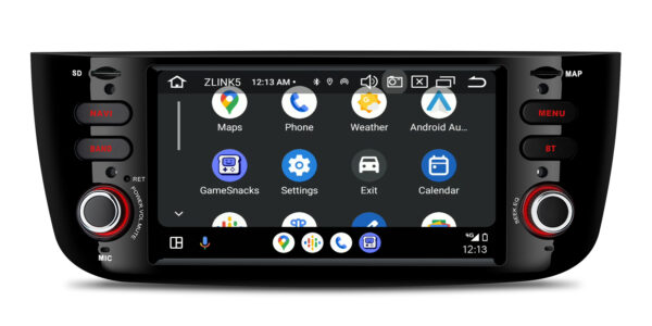 フィアット・プント｜Android 14｜オクタコア｜4GB RAM & 64GB ROM｜グローバル4G LTEソリューション｜PX64GPFLGS