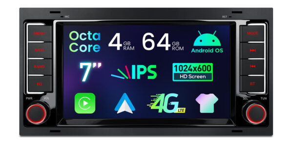 フォルクスワーゲン｜Android OS｜オクタコア｜4GB RAM & 64GB ROM｜IPSスクリーン｜ID70TRVL