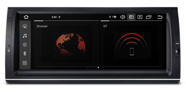 BMW｜X5 E53｜Android 14｜オクタコア｜4GB RAM & 64GB ROM｜グローバル4G LTEソリューション｜PX1453BLHGS