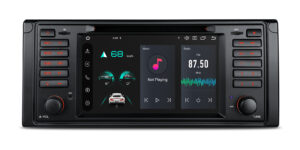 BMW｜E39｜Android 14｜オクタコア｜4GB RAM & 64GB ROM｜グローバル4G LTEソリューション｜PX7439BGS