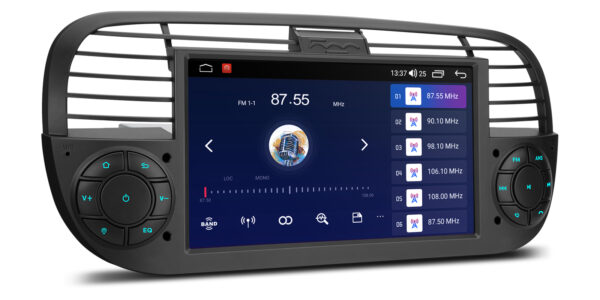 フィアット500｜Android OS｜オクタコア｜64GB ROM｜IPSスクリーン｜CarPlay & Android Auto｜IDS7050FLB｜IDS7050FLB