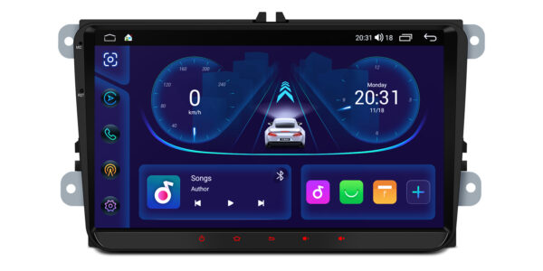 フォルクスワーゲン/シート/シュコダ｜アンドロイドOS｜オクタコア｜64GB ROM｜IPSスクリーン｜CarPlay & アンドロイドオート｜IDS90MTVL