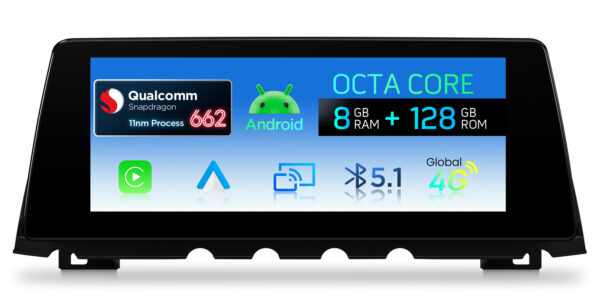 BMW｜7シリーズ｜アンドロイドOS＆OEMシステム｜クアルコム662｜オクタコア｜8GB RAM＆128GB ROM｜QBBH14CIB12SV