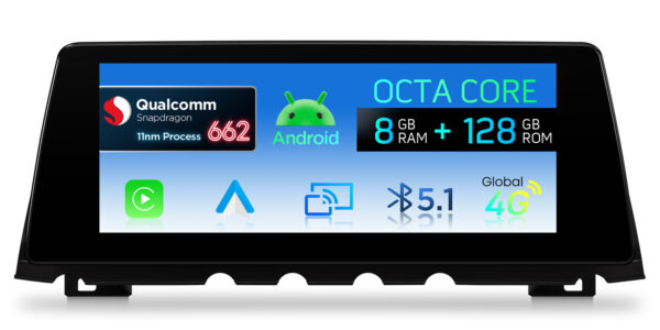 BMW｜7シリーズ｜アンドロイドOS＆OEMシステム｜クアルコム662｜オクタコア｜8GB RAM＆128GB ROM｜QBBH14NB12SV