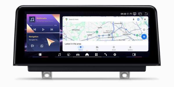 BMW｜3シリーズ/4シリーズ/M3/M4｜アンドロイドOS＆OEMシステム｜クアルコム685｜オクタコア｜8GB RAM＆256GB ROM｜QWBX14NBTH