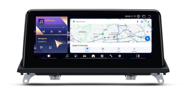 BMW｜X5/X6｜アンドロイドOS＆OEMシステム｜クアルコム685｜オクタコア｜8GB RAM＆256GB ROM｜QWBX14X5CI