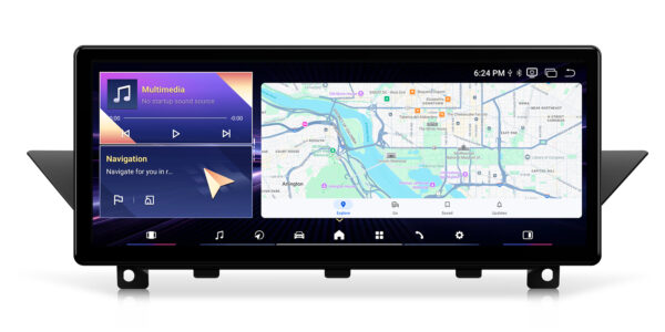 BMW｜X1 E84｜Android OS & OEMシステム｜クアルコム685｜オクタコア｜8GB RAM & 256GB ROM｜QWBX24CIB12X1