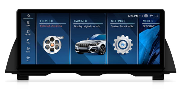 BMW｜5シリーズ｜アンドロイドOS＆OEMシステム｜クアルコム685｜オクタコア｜8GB RAM＆256GB ROM｜QWBX24NB12FV