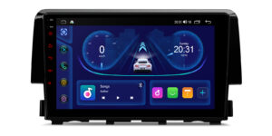 ホンダ シビック｜Android OS｜オクタコア｜4GB RAM & 64GB ROM｜IPSスクリーン｜IDP90CVH