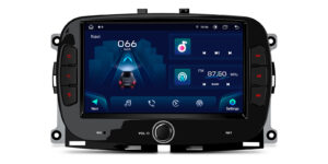 FIAT 500 / Abarth 500｜7インチIPSスクリーン｜Android OS｜オクタコア｜4GB RAM & 128GB ROM｜グローバル4G LTE｜IAH74500FL