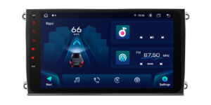 XTRONS IAH94CYPL 9インチ Android 14 ヘッドユニット、Porsche CayenneにワイヤレスCarPlay搭載