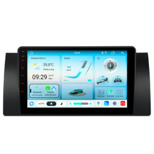 BMW X5 E53- Unisoc 7865、8GB RAM、二重 Bluetooth のプラグ アンド プレイ適合のための XTRONS IMHP9453B 9 インチのアンドロイド 14 車のステレオ