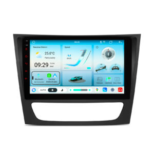 XTRONS IMHP94M211 メルセデス・ベンツ E クラス/CLS クラス- Unisoc 7865、8GB RAM、二重 Bluetooth のプラグ アンド プレイ適合のための 9 インチのアンドロイド 14 車のステレオ